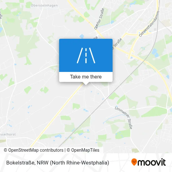 Bokelstraße map