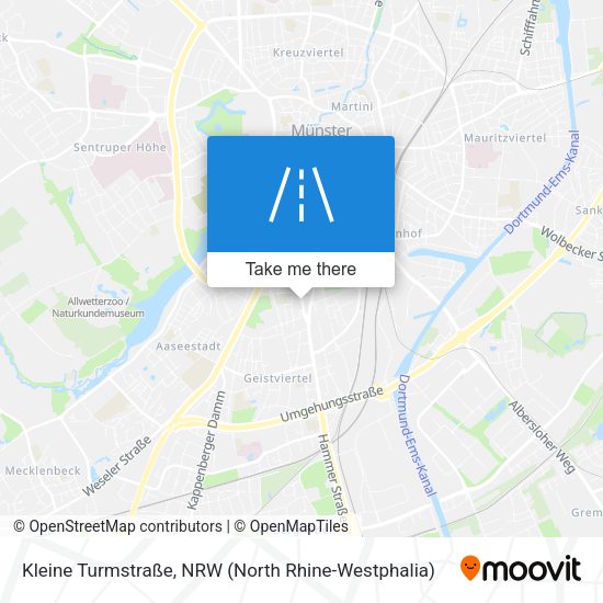 Kleine Turmstraße map