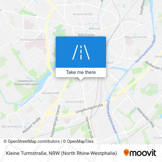 Карта Kleine Turmstraße
