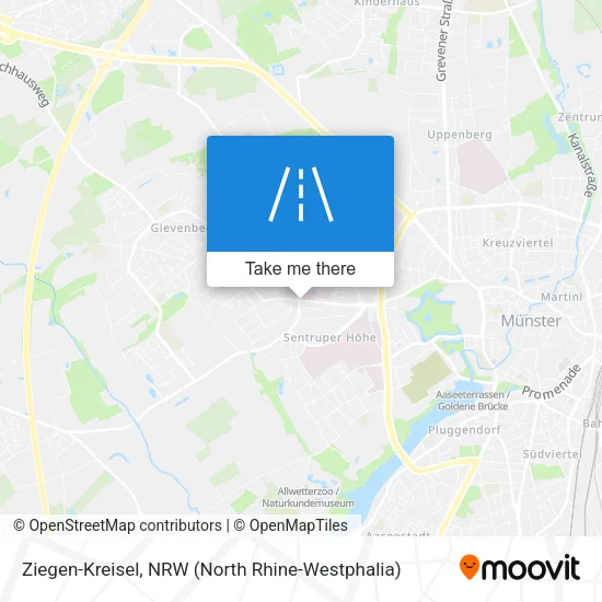 Карта Ziegen-Kreisel