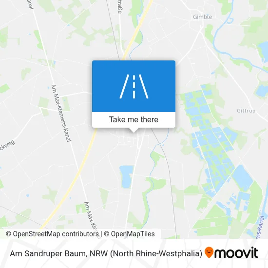 Am Sandruper Baum map