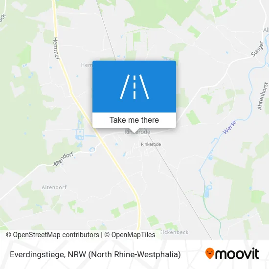 Карта Everdingstiege