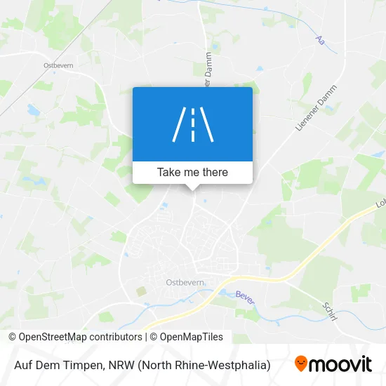 Карта Auf Dem Timpen