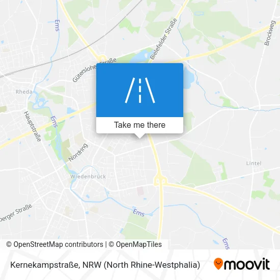 Карта Kernekampstraße