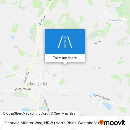 Gabriele-Münter-Weg map