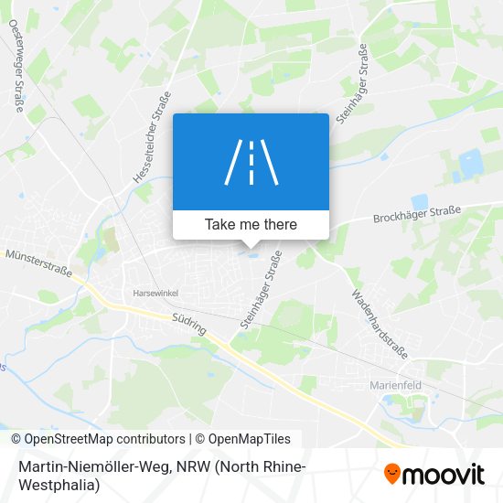 Martin-Niemöller-Weg map