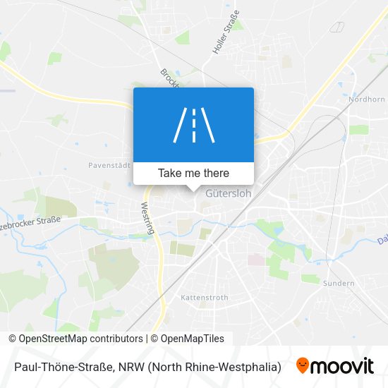 Paul-Thöne-Straße map