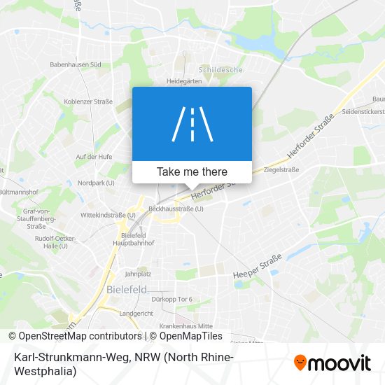 Karl-Strunkmann-Weg map