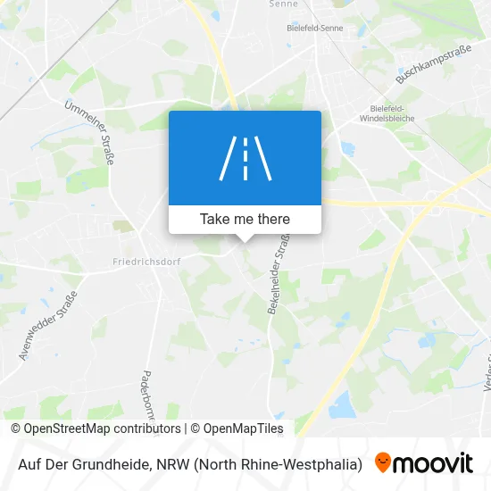 Auf Der Grundheide map