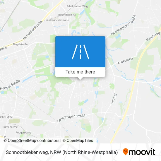 Карта Schnootbiekenweg