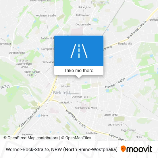 Werner-Bock-Straße map