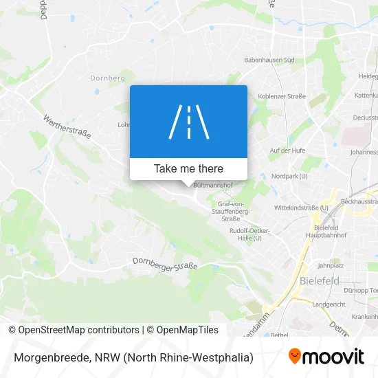 Карта Morgenbreede