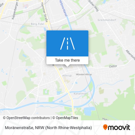 Moränenstraße map