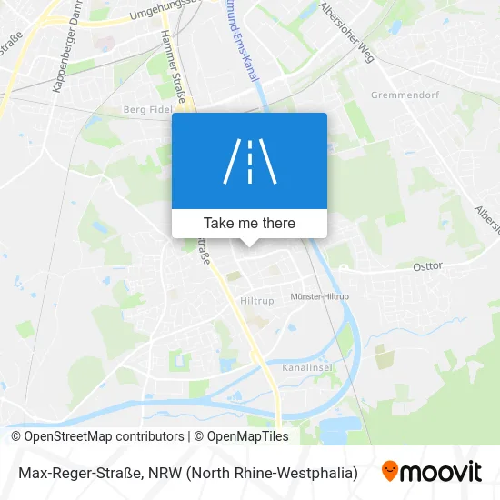 Max-Reger-Straße map