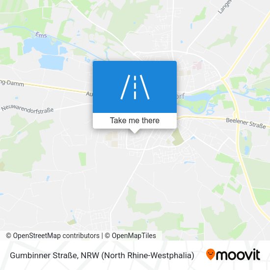 Gumbinner Straße map