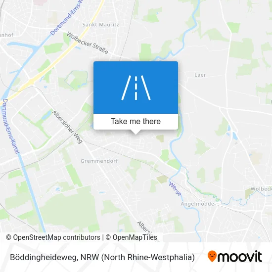 Карта Böddingheideweg