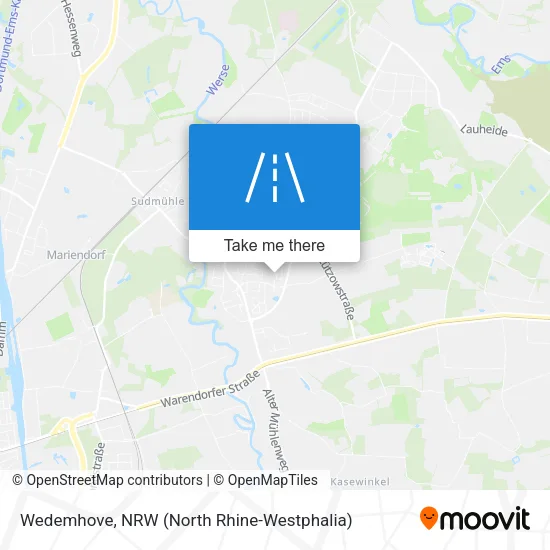 Карта Wedemhove