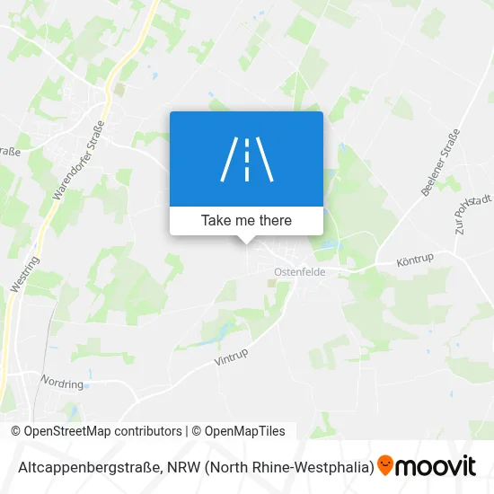 Altcappenbergstraße map