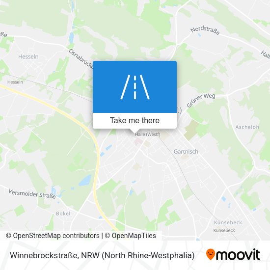 Winnebrockstraße map