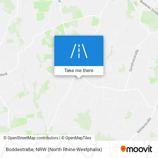Boddestraße map
