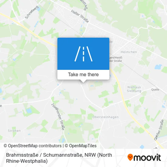 Карта Brahmsstraße / Schumannstraße