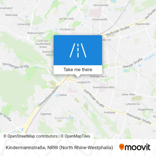 Kindermannstraße map