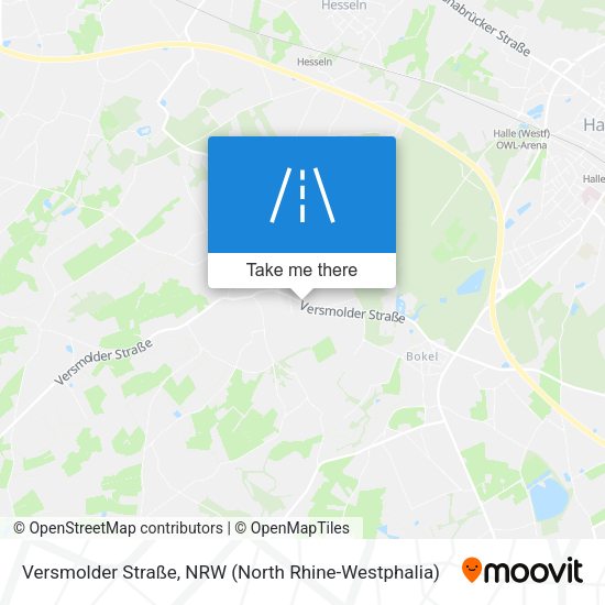 Versmolder Straße map