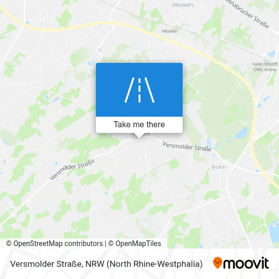 Versmolder Straße map