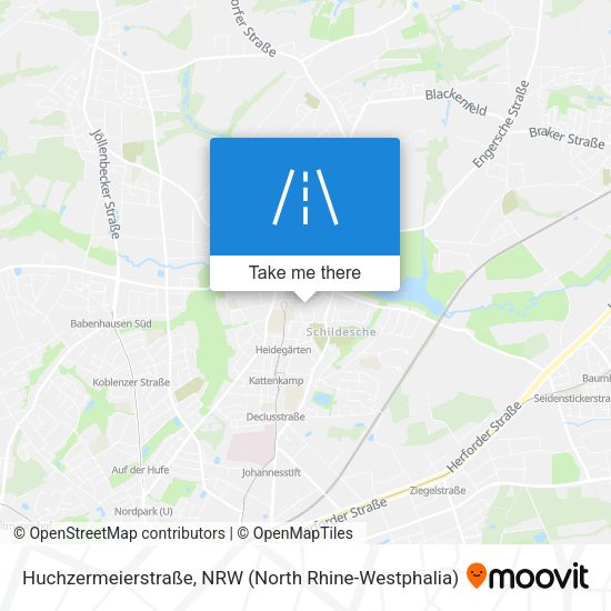 Huchzermeierstraße map