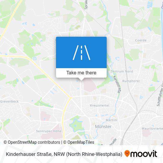 Kinderhauser Straße map