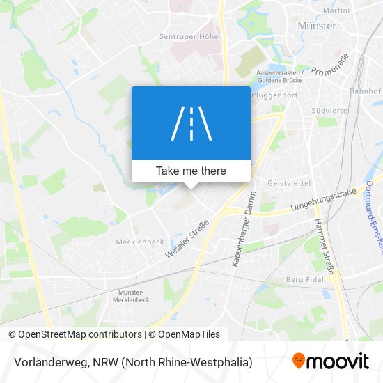 Vorländerweg map