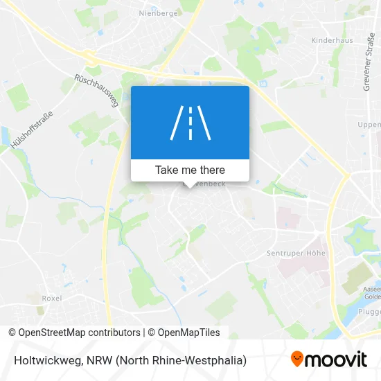 Holtwickweg map