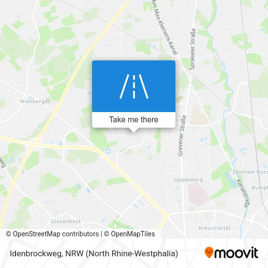 Карта Idenbrockweg