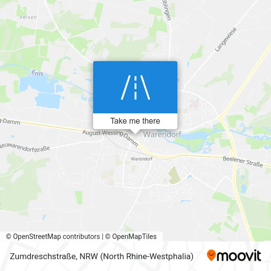 Карта Zumdreschstraße