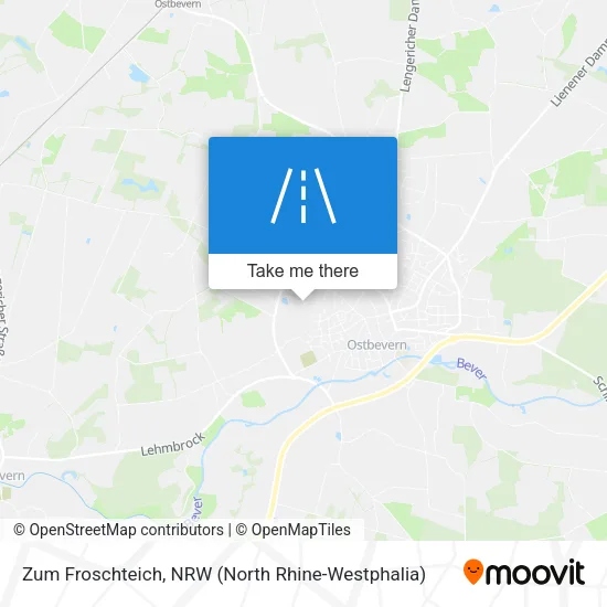 Карта Zum Froschteich