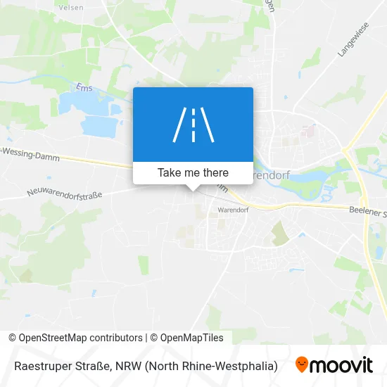 Raestruper Straße map