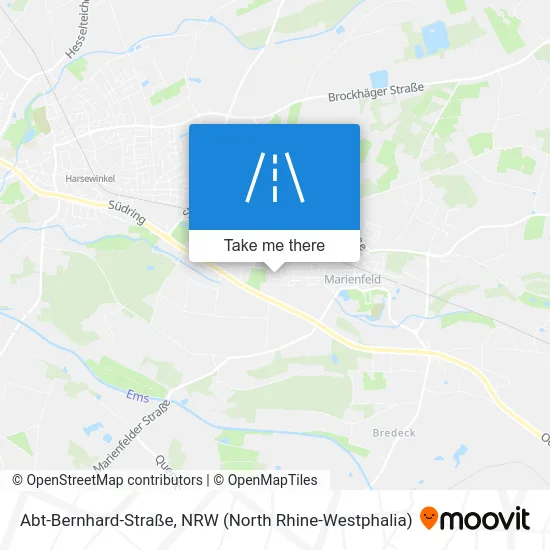 Карта Abt-Bernhard-Straße