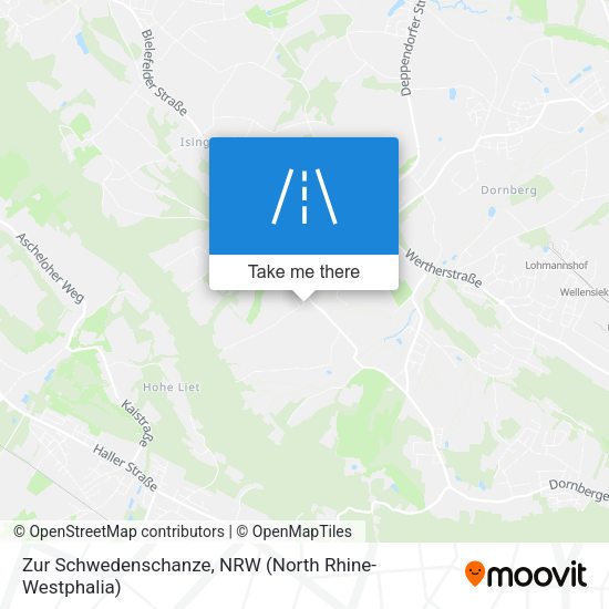 Zur Schwedenschanze map