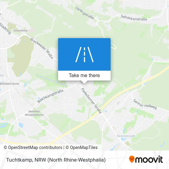 Карта Tuchtkamp