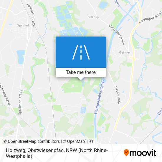 Holzweg, Obstwiesenpfad map