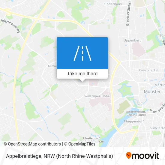 Карта Appelbreistiege