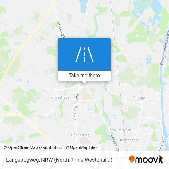 Langeoogweg map