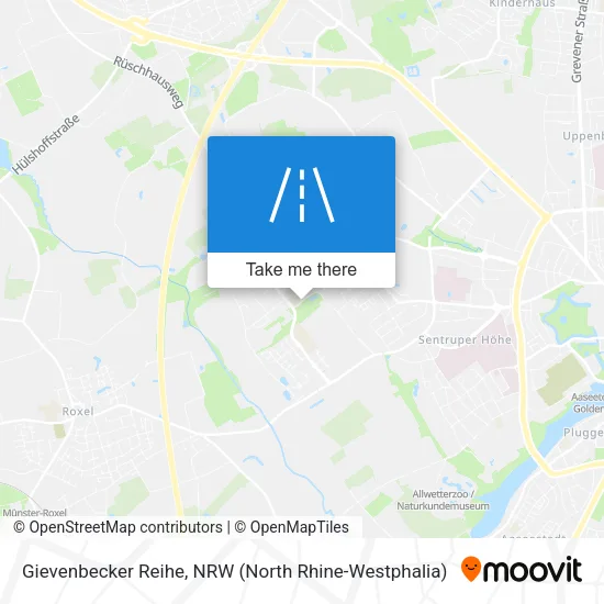 Карта Gievenbecker Reihe