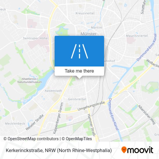Kerkerinckstraße map
