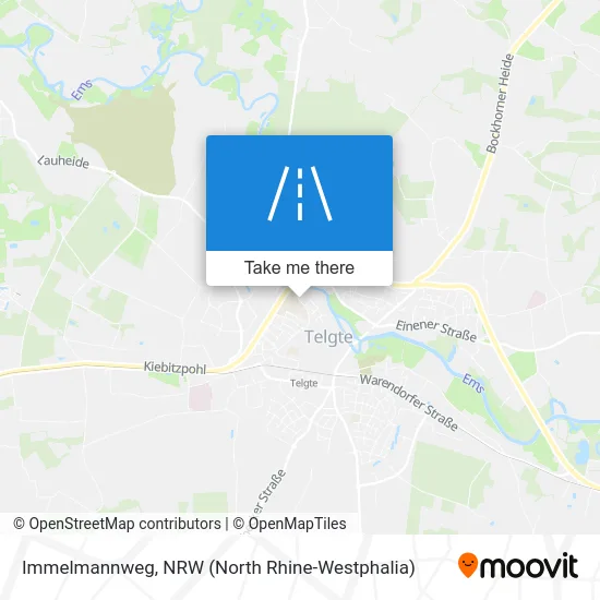 Immelmannweg map