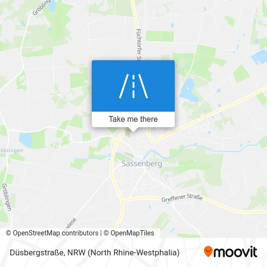 Карта Düsbergstraße
