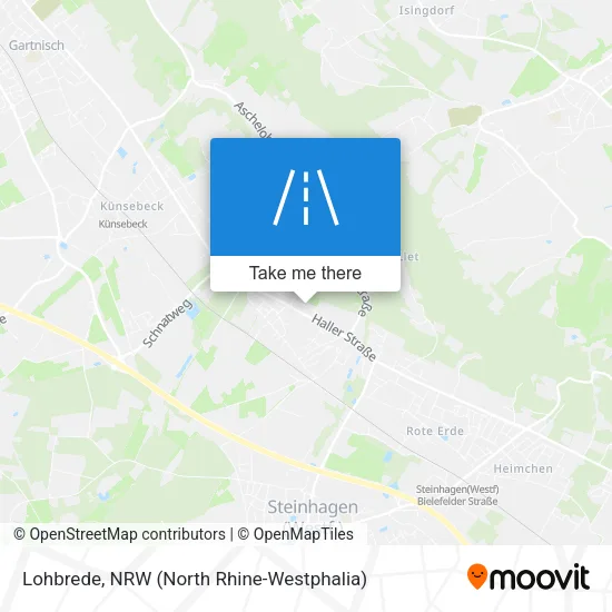 Карта Lohbrede