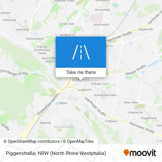 Карта Piggenstraße