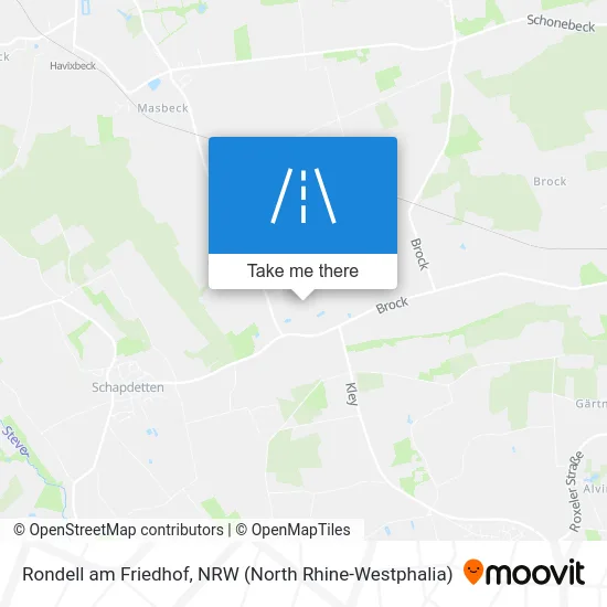 Rondell am Friedhof map