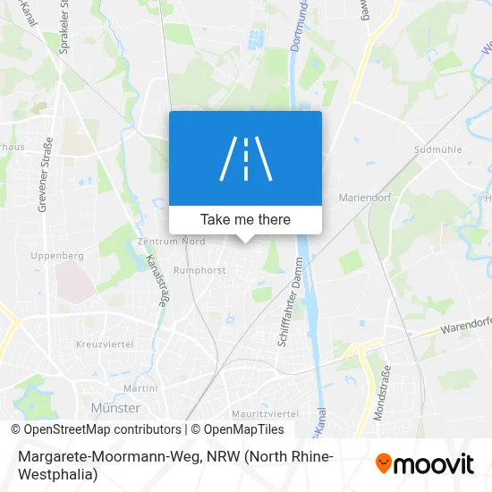Margarete-Moormann-Weg map